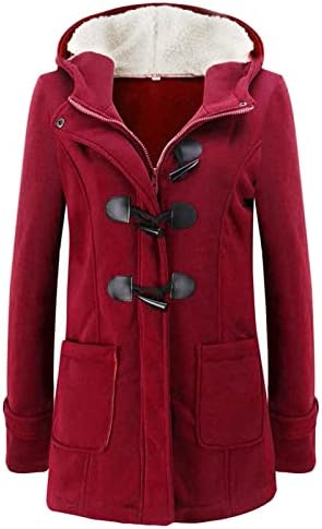 Зимска облека за жени, мода плус големина долги ракави слатки врвови дуксери топло пријатно удобно нејасно руно џемпери палта