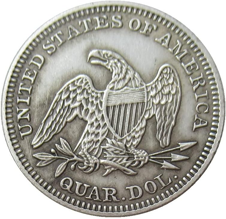 Сад 25 Цент Знаме 1851 Сребрена Реплика Комеморативна Монета