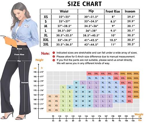 Iuga Bootcut јога панталони со џебови за жени со високи половини тренингот за панталони за панталони, 4 џебови работат панталони за жени
