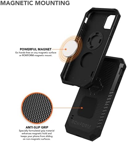 Рокформ - iPhone 11 Солиден Случај + Магнетни Спорт Прстен Штанд &засилувач; Зафат + 2-Пакет Екран Заштитник Комплет