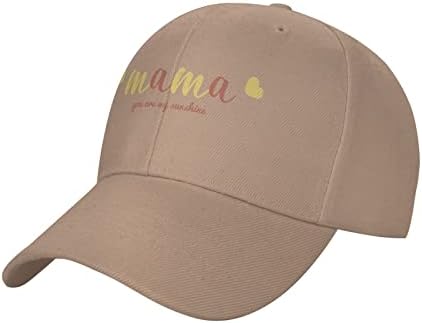 Симпатична слоган на Денот на мајката мода за бејзбол капа капа на унисекс прилагодлив опуштен татко за мажи жени спорт на отворено