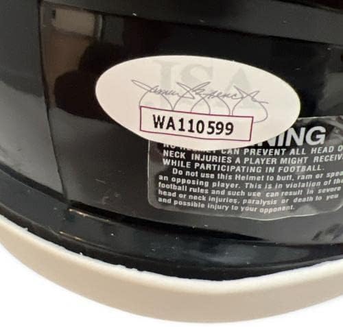 Тони Босели Потпиша Мини Шлем Со Автограм Јагуари со Натпис 22 JSA - Автограмирани Шлемови ЗА НФЛ