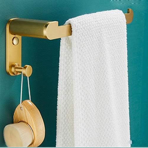Дубао решетката за крпи или држач за тоалетна хартија направен од бакар со монтирани wallидови и водоотпорен дизајн за додатоци за бања