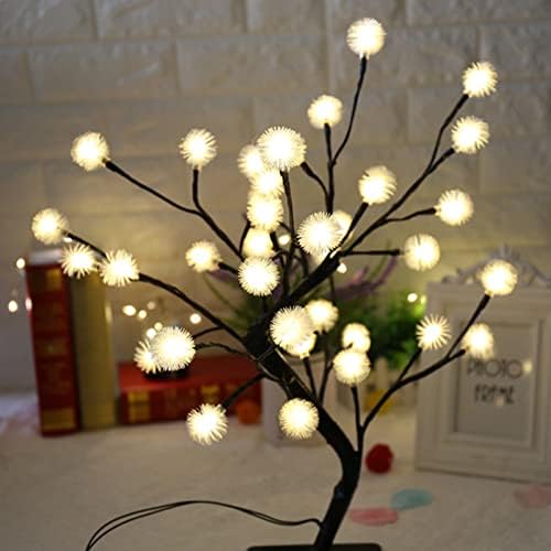 LED диоди светла Божиќна декорација мини дрво украс топла бела светлина USB таблета декорација затворен или употреба на отворено за Божиќни