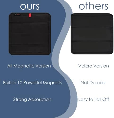Aukoala RV Skylight Cover, преклопливи UV вентилации зраци Blackout Skylight Covers Magnetic Suproof Shade Cover 16 x16, висини на светлосни