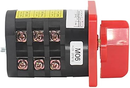 Електричен прекинувач за промена на ротационата камера Hz5-20 M04 M05 M06 2 Позиција 3 2 Позиција 380V 4KW 20A -