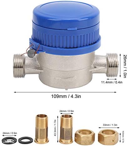 TSS3002E BSP 1/2 Механичен мерач на ладна вода со алатки за мерење на покажувачот за дома.