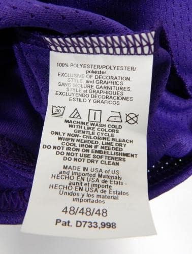 2022 Колорадо Рокис Мајк Редмонд 11 Игра издадена Виолетова маичка 48 893 - Игра користена МЛБ дресови