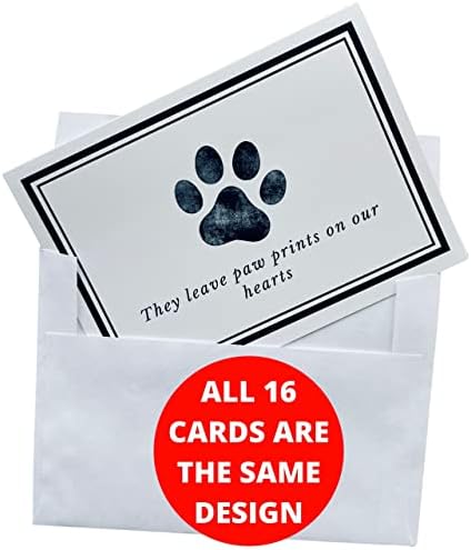 16 Шепа Печати Миленичиња Сочувство Картички Со Коверти За Кучиња Чувари,Миленичиња Чешлање, Ветеринари, ветеринари, Интернат
