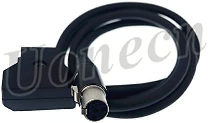 D-Tap до Mini XLR 4 Pin Femaleенски кабел за напојување за монитор за ТВ логика VFM-056W/058W