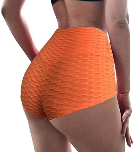Уништувај женски меур крпа праска колк фитнес панталони супер кратки секси јога шорцеви
