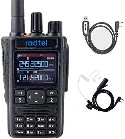 Програмирање на Bluetooth App Radtel RT-490 GPS Bluetooth App Tri-Band Radio 144-148/420-450MHz Долг опсег рачен двонасочен