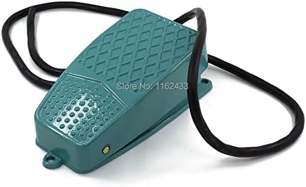 ТФС - 2 алуминиум зелена кутија 1м кабел нога прекинувач сребрена контакт газа педалата прекинувач