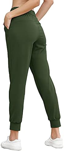 M Moteepi женски џогери лесни панталони со џебови, панталони за џогирање на џогирање