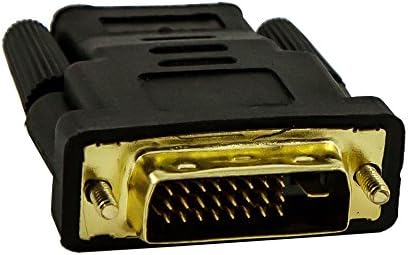 Fullink Позлатени DVI-D Двојна Врска Машки СО HDMI На Женски Адаптер - 4k Резолуција Подготвени