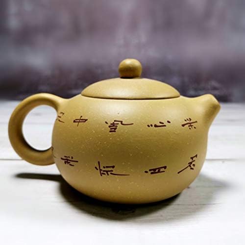 Wionc класичен сад за чај виолетова глина xi шии чајници руда котел за убавина 188 филтер за топки со топка рачно изработен