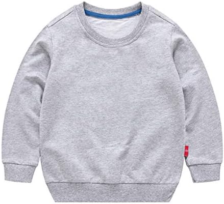 Ding-Dong Baby Toddler Kid Boy Girl Solid Casual Crewneck Jumpershirt Pullover