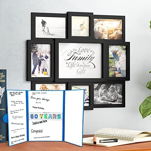 Артрифолд 60-Ти Роденденски Украси, Креативна Книга За Гости Алтернативна Или Табла За Постери Со Потпис, Украси за 60-годишнина