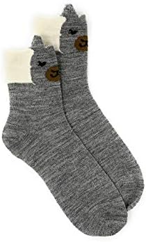 Воини алпака чорапи-Детска бебешка алпака волна peek-a-boo paca чорапи за лице, не-скици