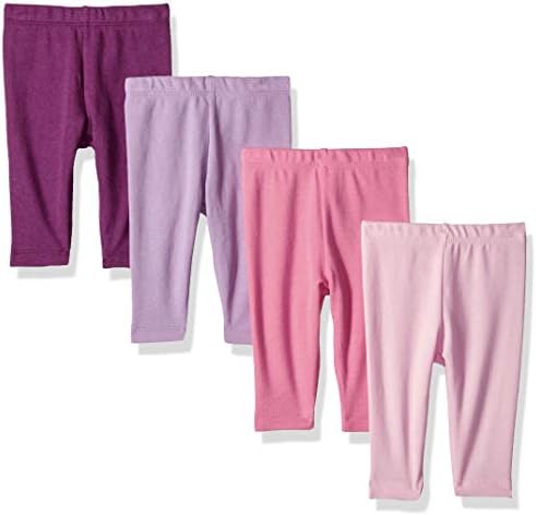 Бебешки хеланки на Ханес, крајно бебешки плетени панталони, бебиња 4-пакувања