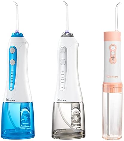 Binicare Water Flosser за чистење на забите, преносен професионален чистач за безжични заби, за полнење стоматолошки орален наводнувач