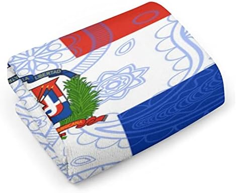 Знаме на Доминика Пајсли пешкир за миење садови 28,7 x13,8 крпи за лице Суперфина влакна Високо апсорбирачки крпи со рачни крпи