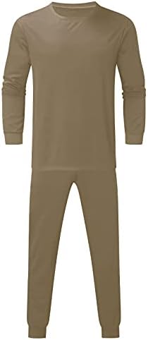STOOTA MENS 2021 2 парчиња цврста и боја на облик на бои, сет, џогирање спортски салата за џемпери панталони со активна облека за