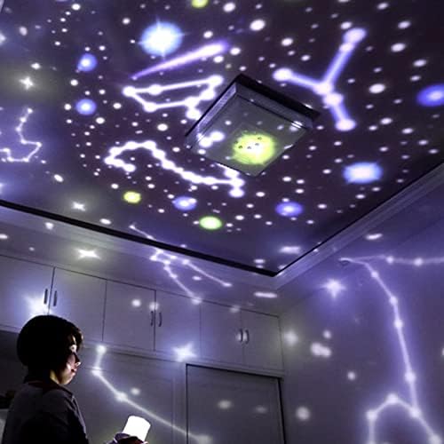 Проекција Светло starвездена галаксиска небо проектор предводена ноќна светлина за спална соба детска соба соба соба дома театар
