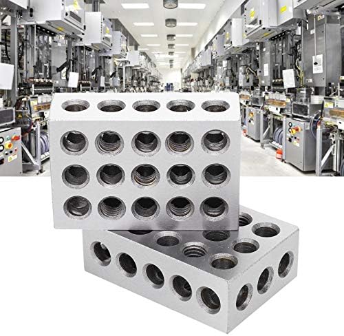 1-2-3 Блокови Совпаѓање на пар зацврстен челик 23 дупки совпаѓаат 0.0002in машинист 123 свирка ултра точност Индустриско снабдување за машина
