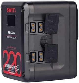 SWIT PB-S220S 220WH мулти-коцки со дигитална батерија со тешки работи
