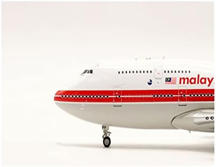 Подароци за легури на изложба 1: 200 Симулација на авиокомпанијата Малезија ерлајнс Б747-200 9м-ме-ме-меч Статичка модел Maßstab