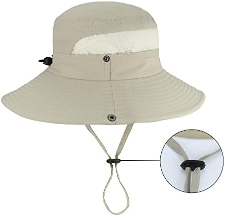 Mens UPF 50+ лето сонце капа на отворено УВ заштита од сафари капа за кампување за пешачење за риболов