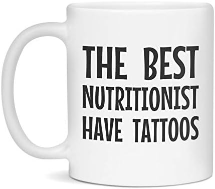 Најдобриот Нутриционист Има Тетоважи, Бело Од 11 Унци