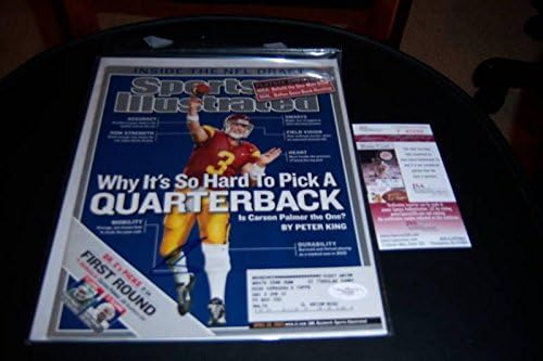Carson Palmer USC JSA/COA потпиша Sports Illustrated - Автограмирани списанија за колеџ