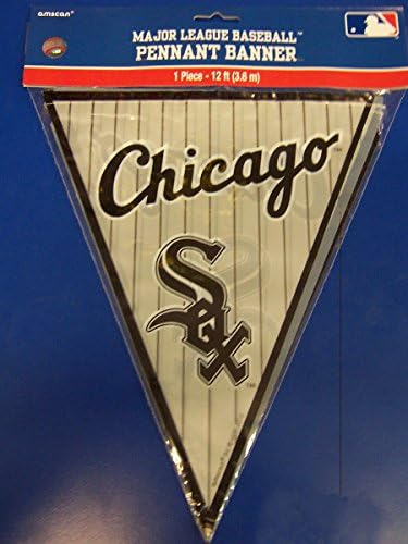 Чикаго Вајт Сокс Голема Лига Бејзбол Знаменце Банер - 12 Стапки, 1 Компјутер