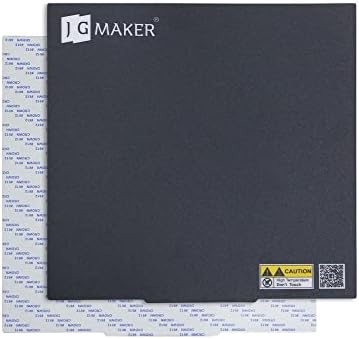 JGMAKER 3d Печатач 310mmx310mm Манган Челик Лист Со Изградба На Површина Погодна За Aritst D &засилувач; Уметник-D Про &засилувач; А5 &засилувач;A5S-1pc