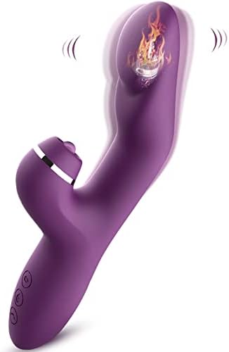 Зајак G-Spot Clitoral Licking Dildo Vibrator-Sex играчка за жени стимулатор со 5 лизи на јазици и 10 режими на вибрации, USB-полнење тивка