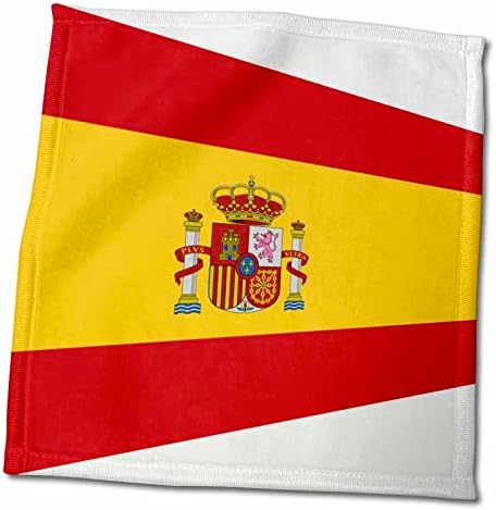 3drose Слика на знамето на Шпанија во современ стил - крпи