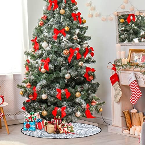 Божиќни украси Xigua е новогодишна елка за украсување домашна декорација на големо дрво за заштита од подот (28,3 инчи