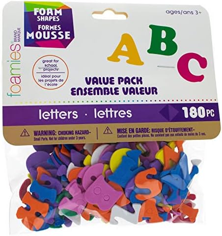 Bestpysanky 180 пена азбука на буквата форми разновидни бои 0,8 инчи