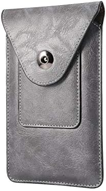 Pengping Holder Case Universal телефонски појас за торбички за торбички, куќиште за торбичка од кожа на паричник со клип за iPhone