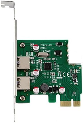 Оска Нова 2 Порта 5GBPS USB 3.0 PCI - E PCI Експрес Картичка Адаптер ЗА XP Виста Победа 7 8