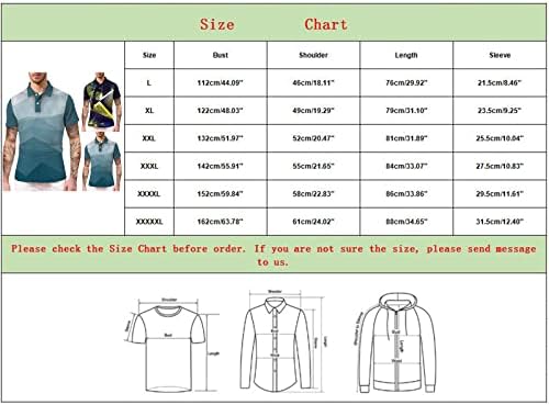 Летни полови кошули на HDDK за мажи, предно копче за кратки ракави, голф врвови новини графички печати за спортски тенис кошула