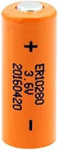 Morbex ER10280 3.6V 450MAH литиум батерија, FX2NC 32BL ER10 28 2/3AAA батерија за систем за мерачи на комунални услуги, 4 соби