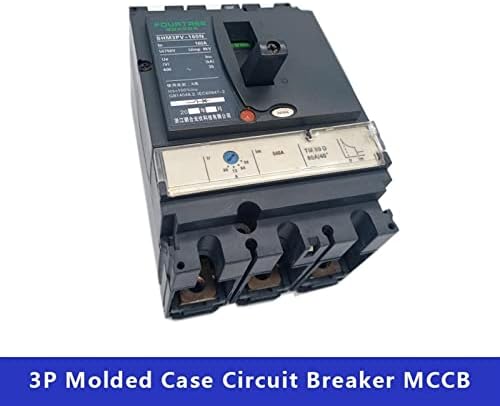 1PCS MCCB обликуван случај на прекинувач за прекинувач за прекинувач на воздухот 3P 100N 32A 40A 50A 63A 80A 100A