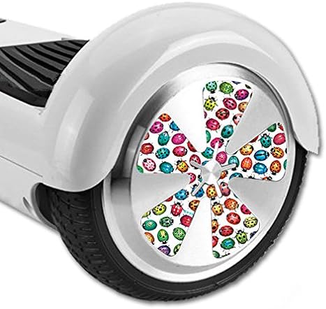 Кожа Компатибилна Со Самобалансирачки Мини Скутер Лебдечки Тркала – Бубачки Во Боја | Моќни Кожи Заштитни, Издржливи И Уникатни Обвивки