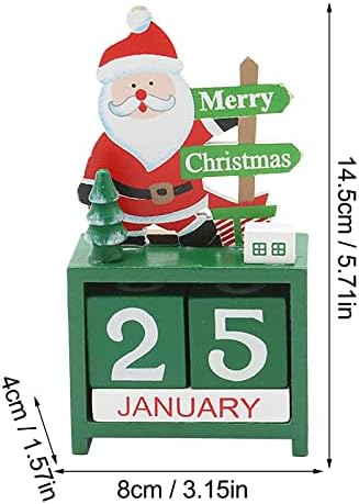 Божиќни Украси Дрвени Дрвја Календар Одбројување Детски Десктоп Орнаменти Чистење Украс