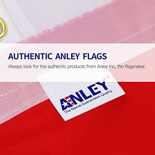 Anley Fly Breeze 3x5 Stick Scotland Rampant Lion Flag - живописна боја и избледена доказ - заглавие на платно и двојно зашиени - полиестер