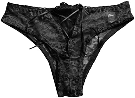Жени секси чипка гаќички долна облека долна облека жица бикини долна облека