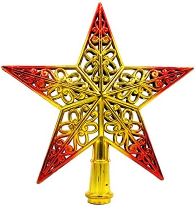 Sewacc Hollowed- Излезена елка искра starвезда сјајно виси Божиќно дрво за украсување украси за украси дома украс дома Божиќ